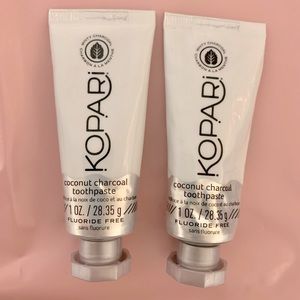 Kopari Coconut Charcoal Toothpaste set of 2